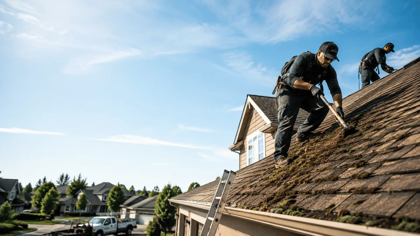 Roof Moss Removal in Blanchard, PA near me